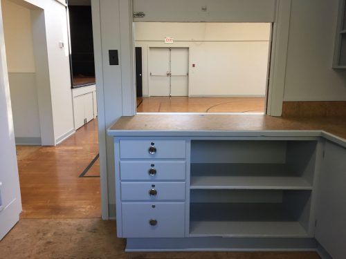Auditorium/Gym Small Prep Area