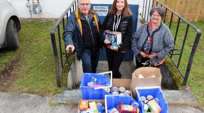 Saltair Community Donates to the Chemainus Harvest House Food Bank